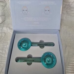 Aceology Turquoise Facial Massage Globe – Set of 2
